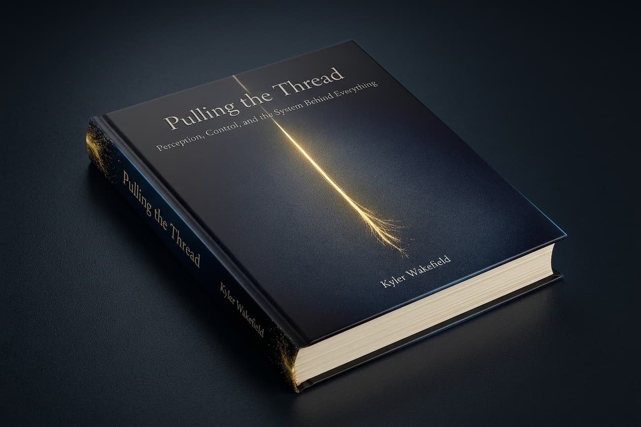 Pulling the Thread, by Kyler Wakefield — hardcover book
